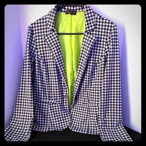 Houndstooth Blazer